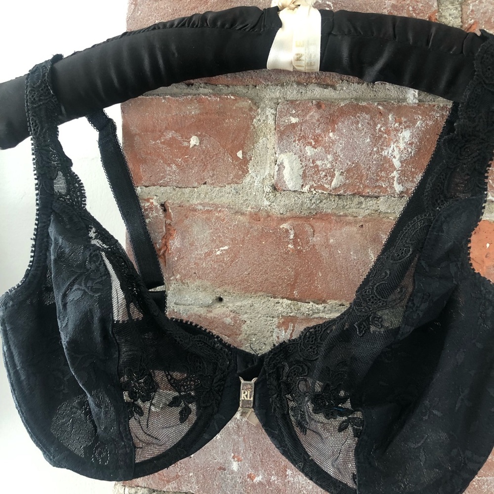 Ralph Lauren… black lace bra 34C - Picture 11 of 13